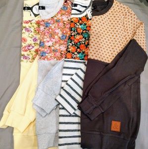 Ampersand Avenue Block Sweaters